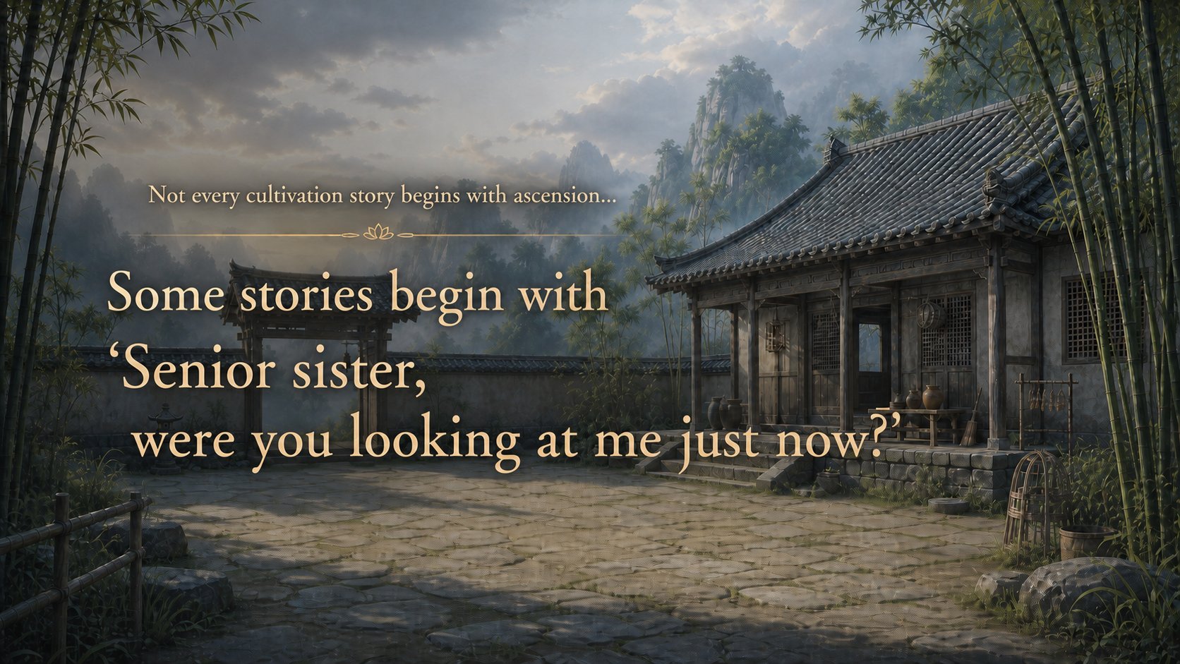 English story premise title-card image