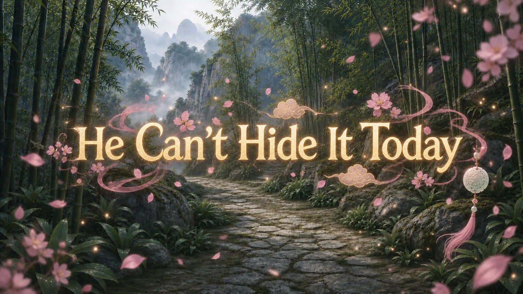 He Can't Hide It Today